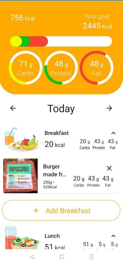 Calory tracker Image